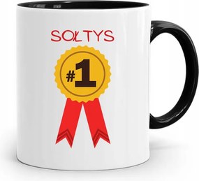 Soltész Bögre Fekete Soltész Érem #1 fényképes nyomattal