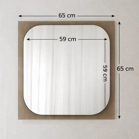 Transparenza 65 x 65 - Bronze