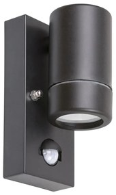 Rabalux 8834 - Kültéri fali lámpa érzékelős MEDINA 1xGU10/10W/230V IP44 8834
