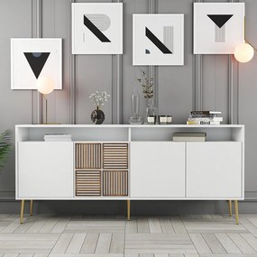 Milan - White, Gold
