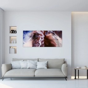 Kép - Lila márvány N⁰3 (120x50 cm)