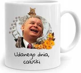 Vicces Bögre A Pis Elnökétől Jaroslaw Kaczynski fényképes nyomtatással