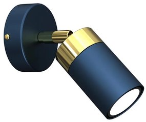 Fali spotlámpa JOKER 1xGU10/25W/230V kék/arany