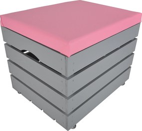 Puff Fa Tárolórekesz Ülőfelülettel Cipőtartó Doboz