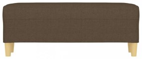 barna szövet pad 100 x 35 x 41 cm