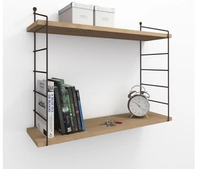 ARMONI fali polc 58x72 cm bézs/barna