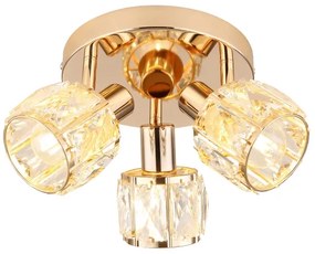 Spotlámpa DUBAI 3xE14/40W/230V átm. 36 cm Rózsaarany