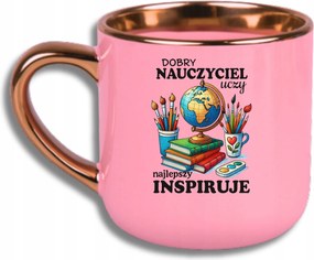 Bögre Rózsaszín Ajándék Nagy Pedagógus Nap Legjobb Tanár Inspirál