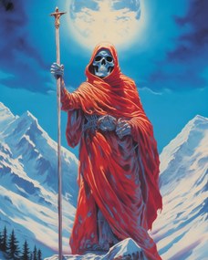 Poszter 40x50cm A hegyi hold ĆrzĆje