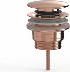 SAT Aurum mosdóleeresztő 5/4 7,2 cm, fényes rózsaarany, műanyag SATAUCCRG