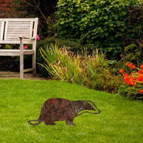 Badger fém kerti dísztárgy, 32×45 cm – TR565TNL1292