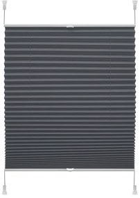 Antracitszürke roló 42,5x150 cm Plisé Verona – Gardinia