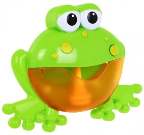 Buborékfújó játék fürdőkádba, zenélő béka, tapadókorongos rögzítéssel, 18 hónap +