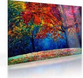 Természetfestmény képe (üvegen) (70x50 cm)