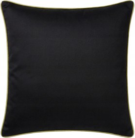 Szatén párnahuzat 50x70 Queen fekete, arany bizsu