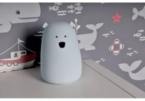 LED RGB gyerek érintős lámpa BEAR LED/0,8W/5V kék
