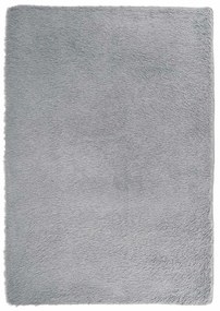 ezüstszürke hosszú szálú NAVARRA bozontos szőnyeg 160x230 cm