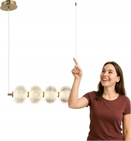 Led fĂŒggĆlĂĄmpa 19W Lazie PND-29038-4-GD Italux