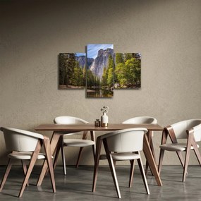 Kép - A Yosemite szikla alatt (90x60 cm)