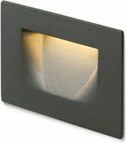 Süllyesztett Led lámpatest Rendl Per 3W IP54 3000K antracit R12577