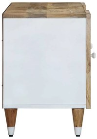 tömör mangófa TV-szekrény 105x33,5x46 cm