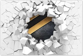 Poszterek 90x60 Arany csíkos