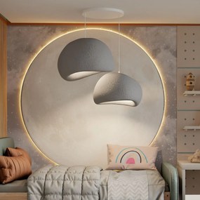 Függőlámpa - Wabi Sabi Chalkforms - Betonszürke
