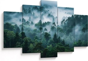 Kép - Erdő ködben (150x105 cm)
