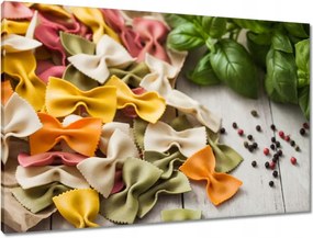 Vászonkép 90x60 Színes Farfalle bors