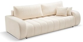 DESIO kinyitható háromszemélyes kanapé, bézs