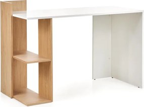 Polcos íróasztal 120x52x87,5cm barna FUR1231-2