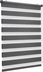 Roló Antracit Éjjel-nappal Redőny 130 x 210 cm Prémium