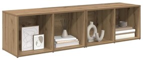 TV szekrény garnitúra 2 pcs Artisan tölgy Faanyag
