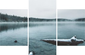 Kép - jeges északi tó (90x60 cm)