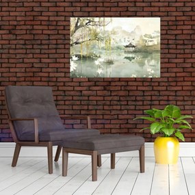 Kép - Kínai tó (90x60 cm)