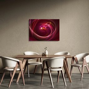Kép - Világos vonalak (üvegen) (70x50 cm)