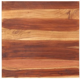 tömör akácfa asztallap 25-27 mm 70 x 70 cm
