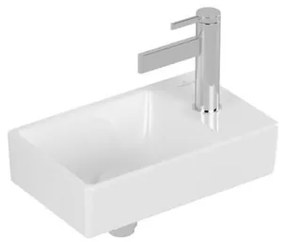 Mosdótál Villeroy&Boch Avento 36x22 cm fehér fényes felülettel túlcsordulás nélkül 43003L01