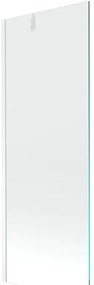 Mexen Next, kádparaván 1 szárny 70 x 150 cm, fix szárny, 6 mm átlátszó üveg, fehér profil, 895-070-000-00-00-20