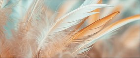 Flizelina fotótapéta Nappaliba és Hálószobába Finom tollak 250x104