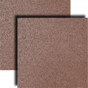 gumiszőnyeg Sbr 500x500x25mm flexibilis felület barna kert terasz