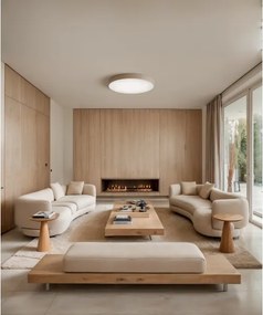 Brilagi - LED RGBW Dimmelhető mennyezeti lámpatest CLARE 5xE27/9W/230V Wi-Fi bézs