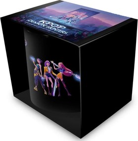 K-pop Démonvadászok Black porcelán bögre 315 ml (11 oz) Díszdobozban