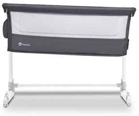 Lionelo - Utazóágy THEO sötétszürke