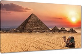 Vászonkép 120x70 Menkaure piramis Egyiptom