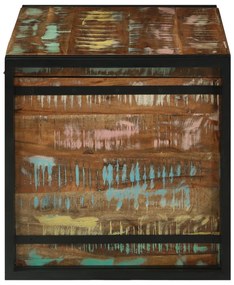 Tarka Tárolódoboz 80 x 50 x 50 cm - Tömör újrahasznosított fa