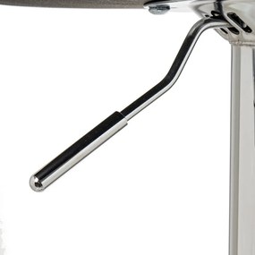 Fekete kárpitozott állítható magasságú bárszék szett 2 db-os (ülésmagasság 73 cm) – Casa Selección