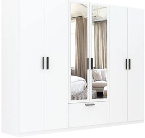 LITA Gardrób Tükörrel 6D1S