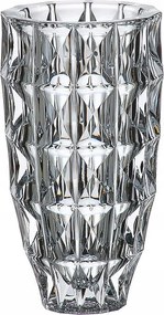 Bohemia Diamond Üvegváza Virágoknak 28 cm Modern Dekoratív Váza
