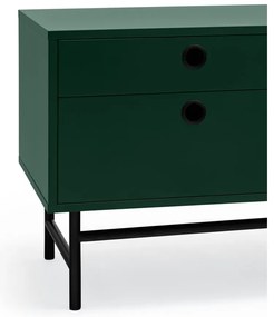 Punto fekete-zöld TV-állvány - Teulat